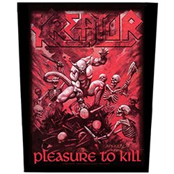 Kreator - Unisex Pleasure To Kill Back Patch