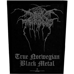 Darkthrone - Unisex True Norwegian Black Metal Back Patch