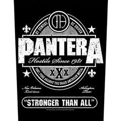 Pantera - Unisex Stronger Than All Back Patch