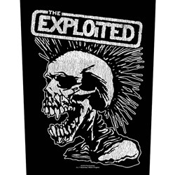 The Exploited - Unisex Vintage Skull Back Patch