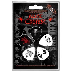 Alice Cooper - Unisex Eyes Plectrum Pack