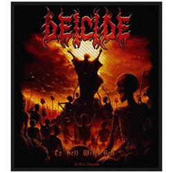 Deicide - Unisex To Hell With God Standard Patch