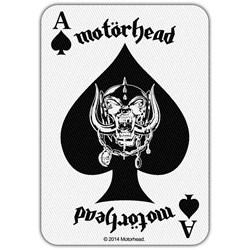 Motorhead - Unisex Ace Of Spades Card Standard Patch