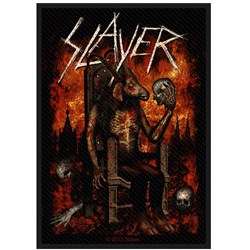 Slayer - Unisex Devil On Throne Standard Patch