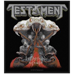 Testament - Unisex Brotherhood Of The Snake Standard Patch