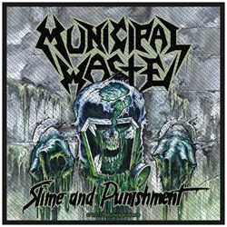 Municipal Waste - Unisex Waste Slime And Punishment Standard Patch