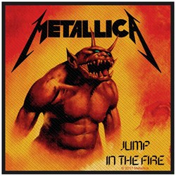 Metallica - Unisex Jump In The Fire Standard Patch