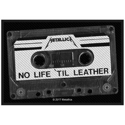 Metallica - Unisex No Life 'Til Leather Standard Patch