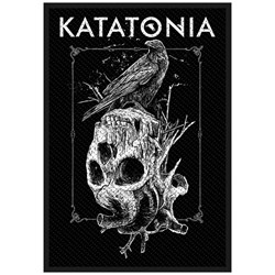 Katatonia - Unisex Crow Skull Standard Patch