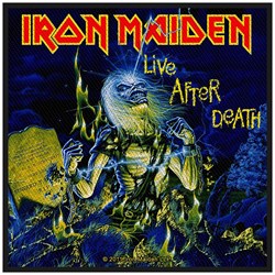 Iron Maiden - Unisex Live After Death Standard Patch