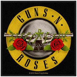Guns N' Roses - Unisex Bullet Logo Standard Patch
