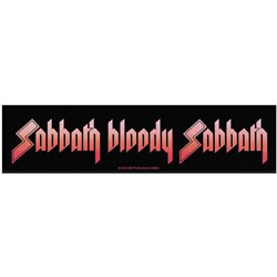 Black Sabbath - Unisex Sabbath Bloody Sabbath Super Strip Patch