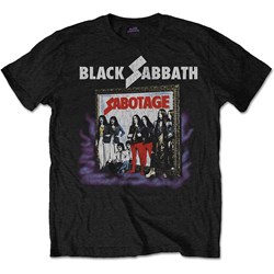 Black Sabbath - Unisex Sabotage Vintage T-Shirt