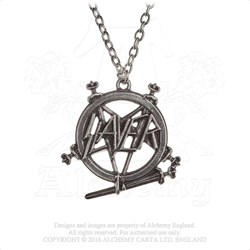 Slayer - Unisex Pentagram Logo Pendant