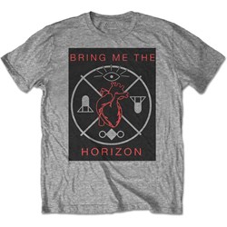 Bring Me The Horizon - Unisex Heart & Symbols T-Shirt