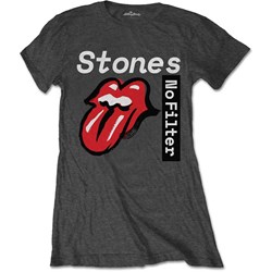 The Rolling Stones - Womens No Filter Text T-Shirt