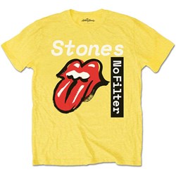 The Rolling Stones - Unisex No Filter Text T-Shirt