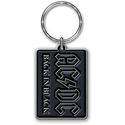 AC/DC - Unisex Back In Black Keychain
