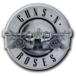 Guns N' Roses - Unisex Bullet Logo Pin Badge