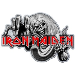 Iron Maiden - Unisex Number Of The Beast Pin Badge