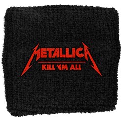 Metallica - Unisex Kick 'Em All Fabric Wristband