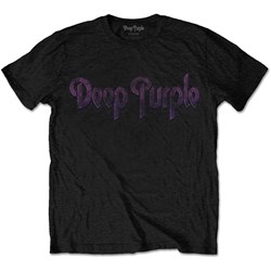 Deep Purple - Unisex Vintage Logo T-Shirt