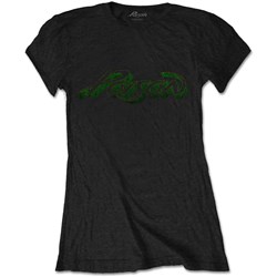 Poison - Womens Vintage Logo T-Shirt