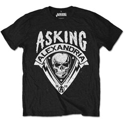 Asking Alexandria - Unisex Skull Shield T-Shirt