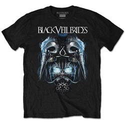 Black Veil Brides - Unisex Metal Mask T-Shirt