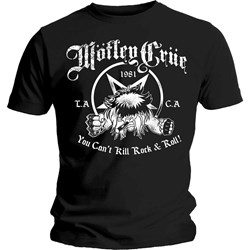 Motley Crue - Unisex You Can'T Kill Rock & Roll T-Shirt