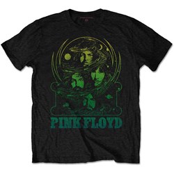 Pink Floyd - Unisex Green Swirl T-Shirt