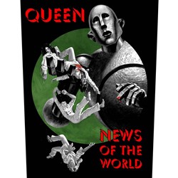 Queen - Unisex News Of The World Back Patch