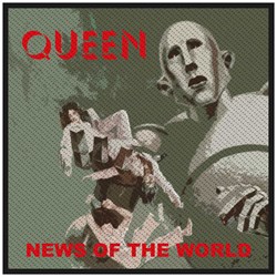 Queen - Unisex News Of The World Standard Patch
