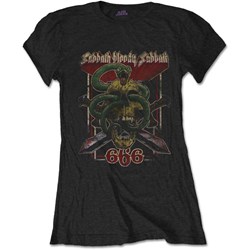 Black Sabbath - Womens Bloody Sabbath 666 T-Shirt