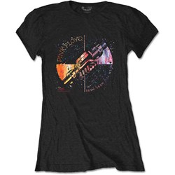 Pink Floyd - Womens Machine Greeting Orange T-Shirt