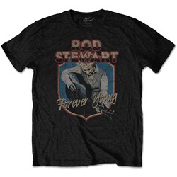 Rod Stewart - Unisex Forever Crest T-Shirt