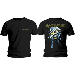 Iron Maiden - Unisex Powerslave Head & Logo T-Shirt