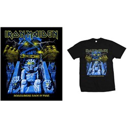 Iron Maiden - Unisex Back In Time Mummy T-Shirt