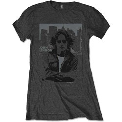 John Lennon - Womens Skyline T-Shirt