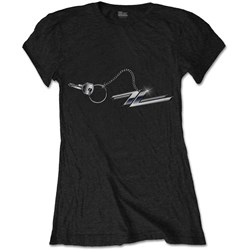 ZZ Top - Womens Hot Rod Keychain T-Shirt