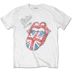 The Rolling Stones - Unisex Vintage British Tongue T-Shirt
