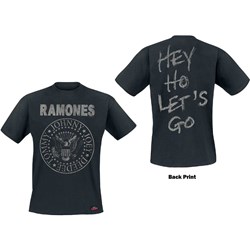 Ramones - Unisex Seal Hey Ho T-Shirt