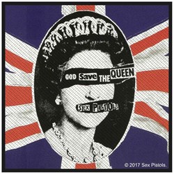 The Sex Pistols - Unisex God Save The Queen Standard Patch