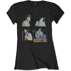 The Beatles - Womens Shea Stadium Shots T-Shirt