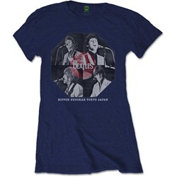 The Beatles - Womens Budokan Octagon T-Shirt