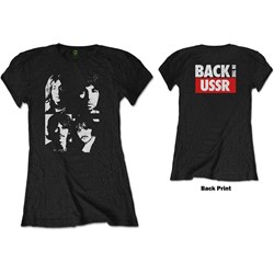 The Beatles - Womens Back In The Ussr T-Shirt