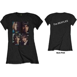 The Beatles - Womens White Album Faces T-Shirt