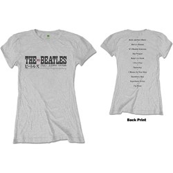 The Beatles - Womens Budokan Set List T-Shirt
