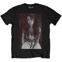 Amy Winehouse - Unisex Back To Black Chalk Board T-Shirt