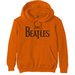 The Beatles - Unisex Drop T Logo Pullover Hoodie